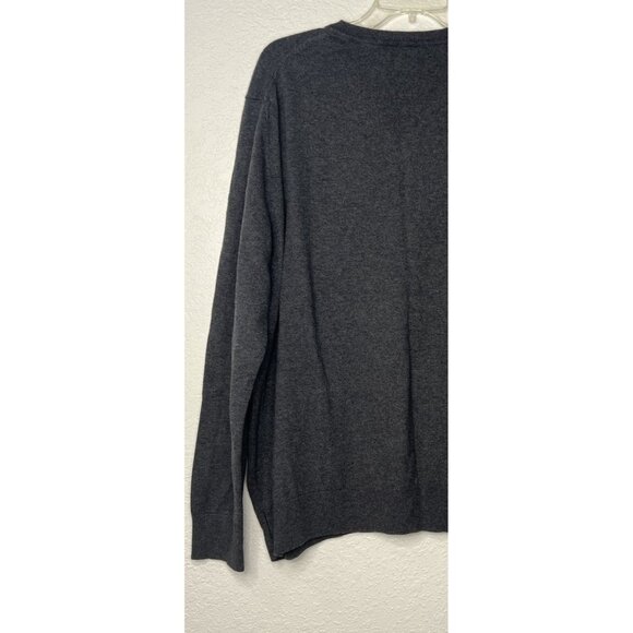 Men's Banana Republic Luxury Silk Blend V-Neck Long Sleeve Sweater Size XL - Picture 8 of 10
